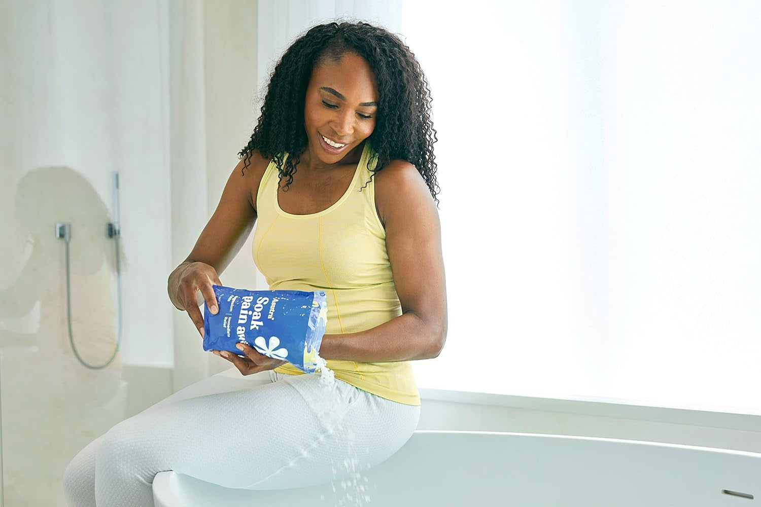 Magnesium Chloride Flakes for Bath, Pure Zechstein Source, Magnesium Flakes for Bath Soak, Foot & Body, FSA Eligible/Hsa Approved 2 Lbs
