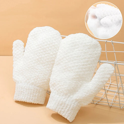1Pcs Body Massage Bath Gloves Cleaning Removal Exfoliating Glove Scrub Bath Exfoliating Skin Clean Bathing Supplies Bath Balls