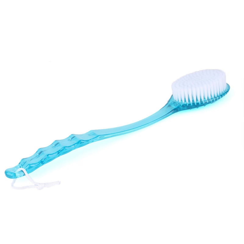 Body Brush with Long Handle - Back Scrubber for Exfoliating Skin, Improve Circulation and Shower Brush for Skin Health - Wet or Dry Body Brushing