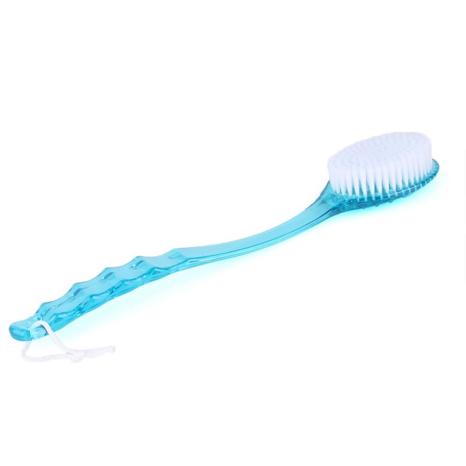 Body Brush with Long Handle - Back Scrubber for Exfoliating Skin, Improve Circulation and Shower Brush for Skin Health - Wet or Dry Body Brushing