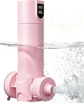 Bath Jets for Tub – Portable Cordless Bath Jet Spa for Bathtub with Vacuum-Lock Suction, Dual Jet & Bubble Mode, 360° Adjustable Water Flow