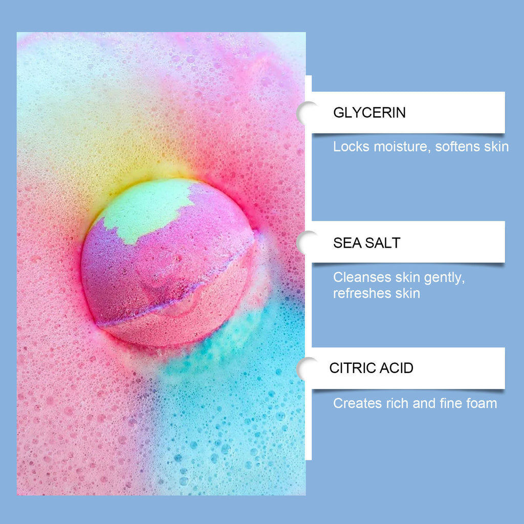 Ocean Themed Bath Salt Ball Set