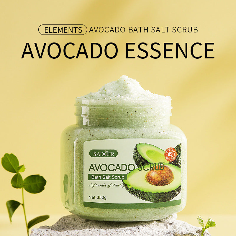 Fruit Bath Salt Sadoer Avocado Scrub