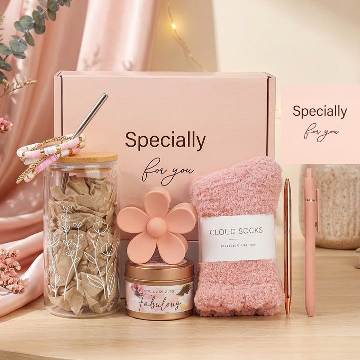 Scented Candle and Bath Gift Set
